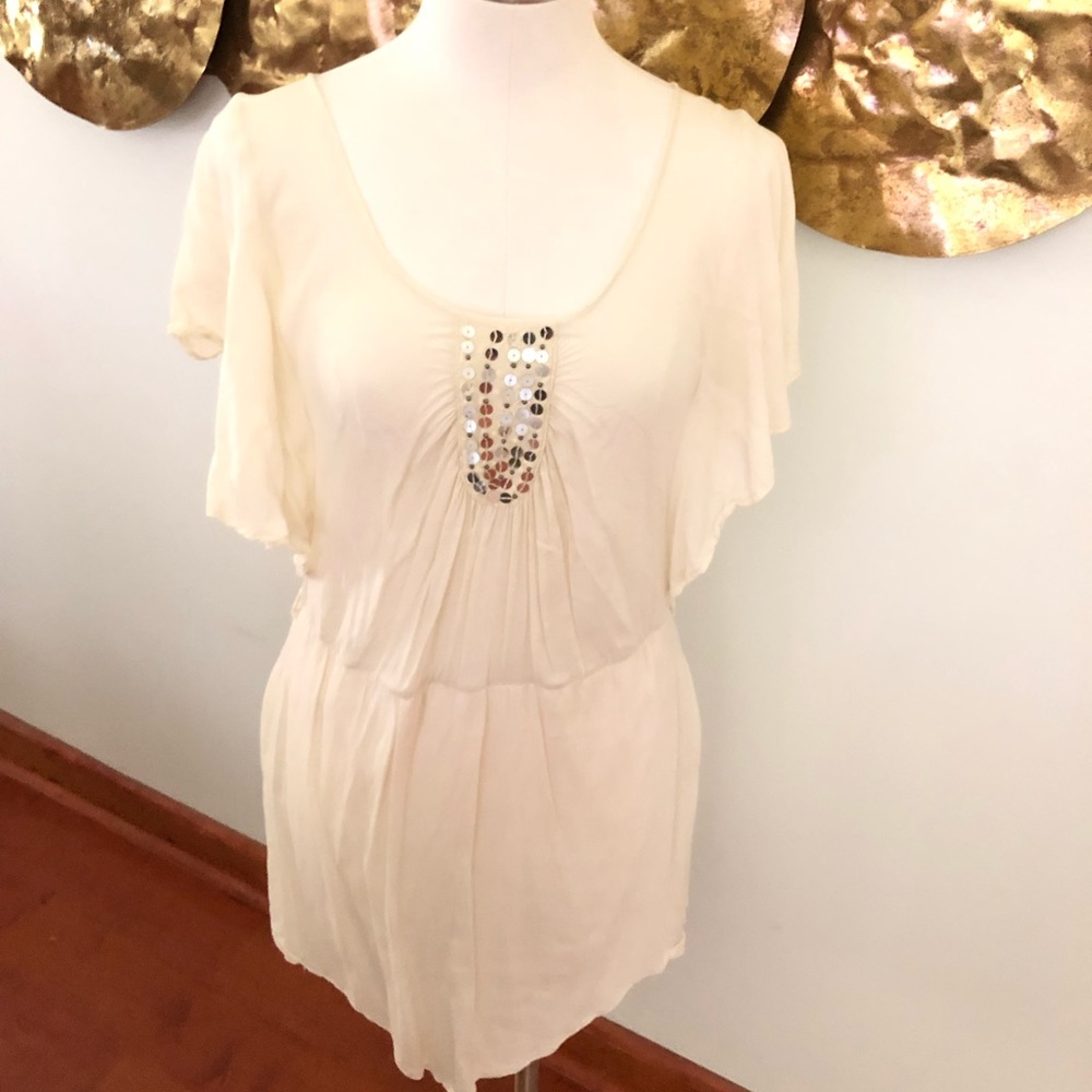 Cream dress